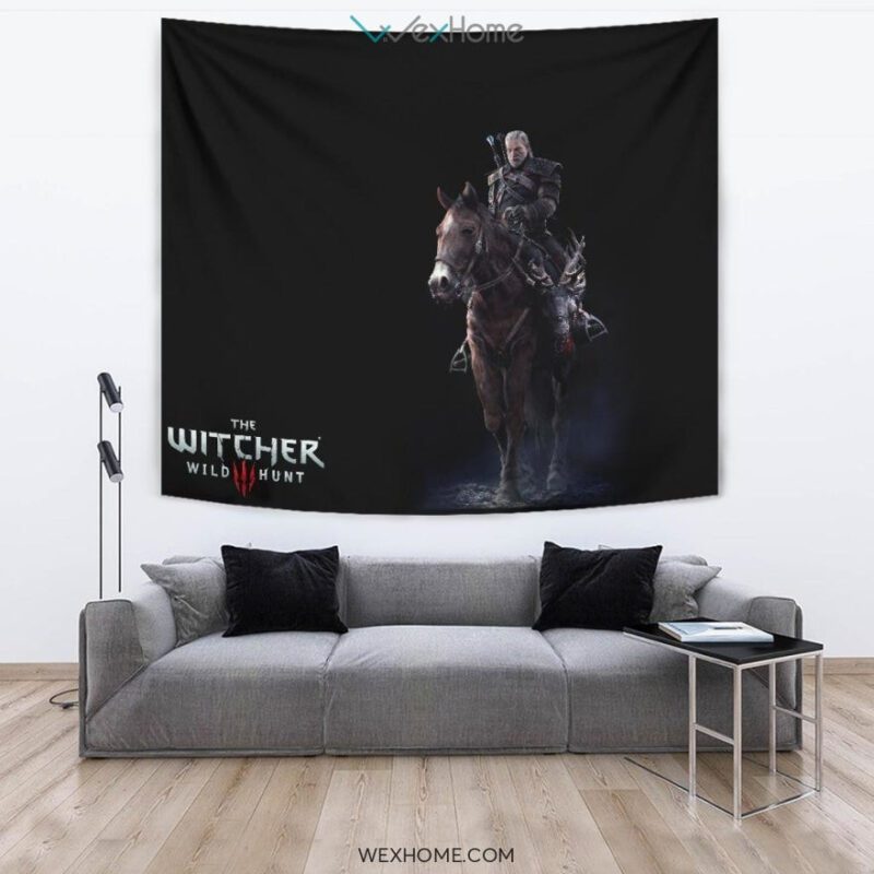 The Witcher 3 Tapestry For Gamer Fan Gift 3