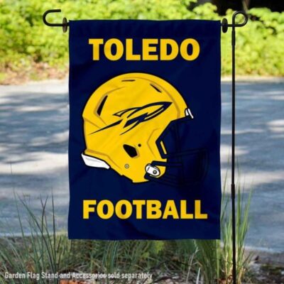 Toledo Rockets Helmet Yard Garden Flag GF00742