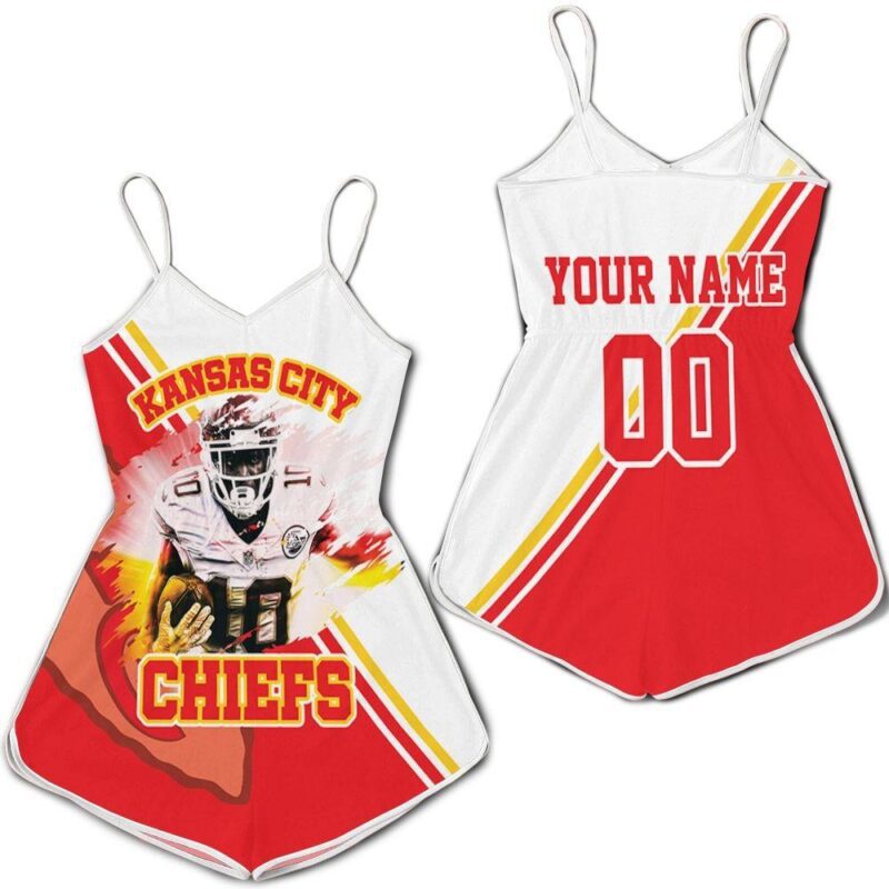 Tyreek Hill 10 Kansas City Chiefs For Fans Personalized Romper RJ01931