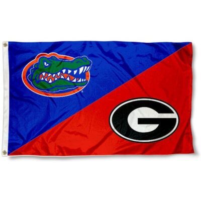 UF vs UGA House Divided 3x5ft Wall Flag Banner Flag Outdoor Flag BF320