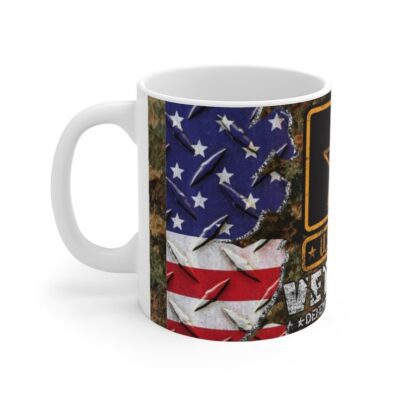 US Army Veteran wAmerican Flag Mug 2