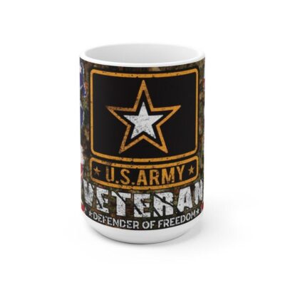 US Army Veteran wAmerican Flag Mug 5