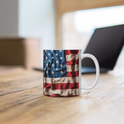 US Constitution wAmerican Flag Mug 3