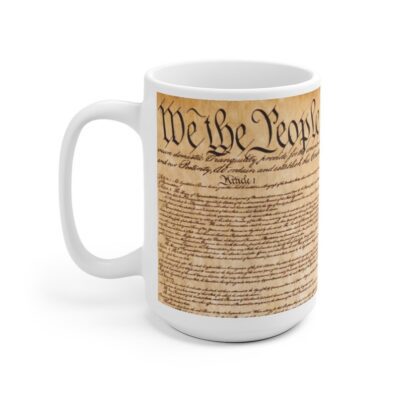 US Constitution wAmerican Flag Mug 5