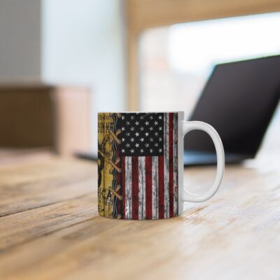 US Marines Dont Tread On Me wAmerican Flag Mug 3