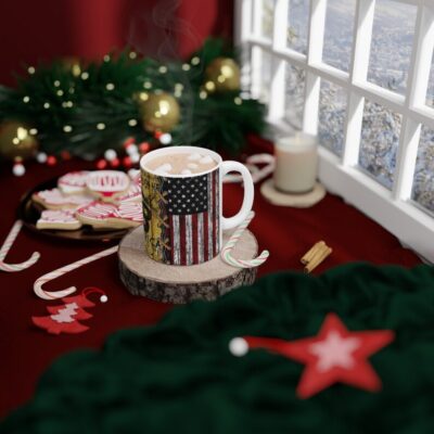 US Marines Dont Tread On Me wAmerican Flag Mug 4