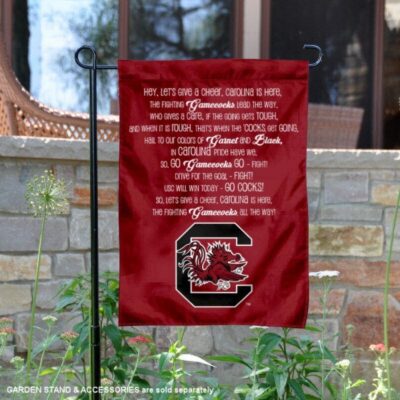 USC Gamecocks Fight Song Garden Flag GF00871