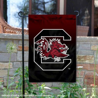 USC Gamecocks Gradient Ombre Logo Garden Flag GF00890