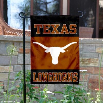 UT Longhorns Black Garden Flag GF00846