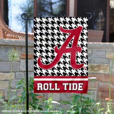 University of Alabama Houndstooth Garden Flag GF00212