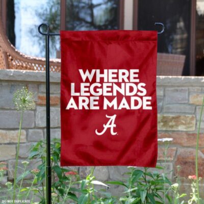 University of Alabama Where Legends are Made Garden Flag GF00205