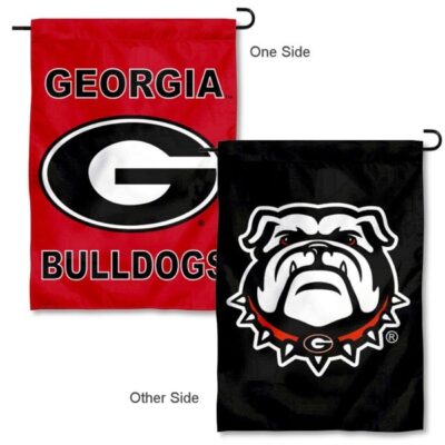 University of Georgia Double Logo Garden Banner Flag GF00400