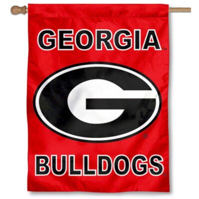 University of Georgia House Flag H0625