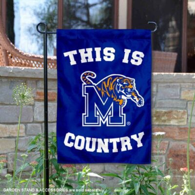 University of Memphis Country Garden Flag GF00564