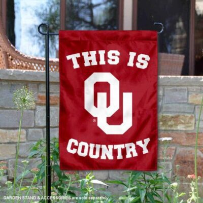 University of Oklahoma Country Garden Flag GF00916