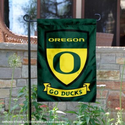 University of Oregon Go Ducks Shield Garden Flag GF00707
