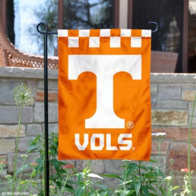University of Tennessee Checkerboard Garden Flag GF01837