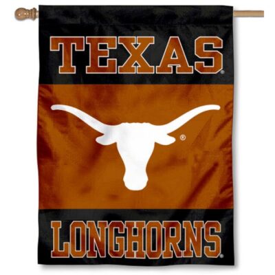 University of Texas Black House Flag H0546