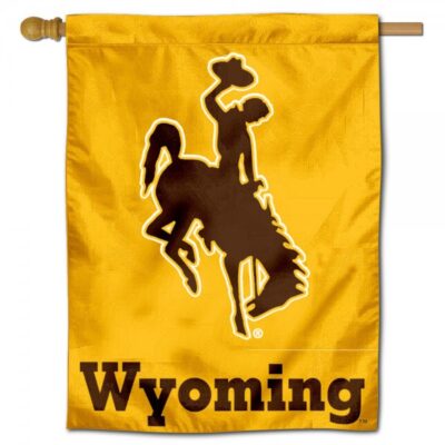 University of Wyoming Cowboys House Flag H0227
