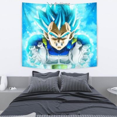 Vegeta Blue Hair Tapestry Dragon Ball Fan Gift Idea 2 Vegeta Blue Hair Tapestry Dragon Ball Fan Gift Idea 2
