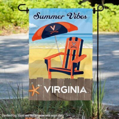 Virginia Cavaliers Summer Vibes Decorative Garden Flag GF01167