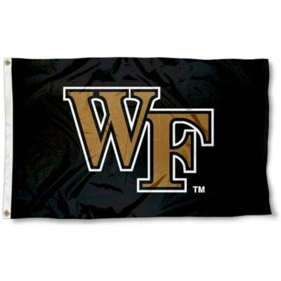 Wake Forest University Black 3x5ft Wall Flag Banner Flag Outdoor Flag BF228