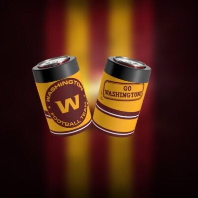 Washington Football Team NFL Stainless Steel Can Holder