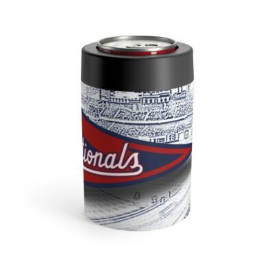 Washington Nationals MLB Pennant Stainless Steel Can Holder 3