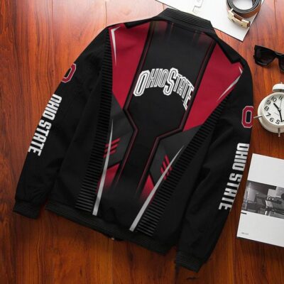 Ohio State Buckeyes Bomber Jacket 692 Sport Hot Trending Hot Choice Design Beautiful BJ02273 1 Ohio State Buckeyes Bomber Jacket