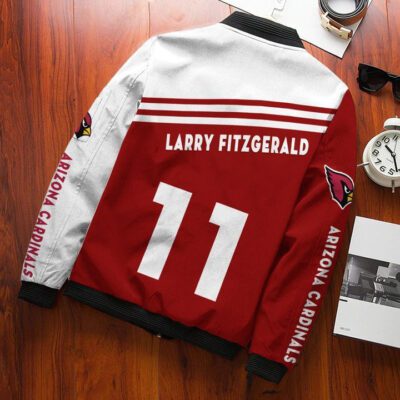 Larry Fitzgerald Jr. Arizona Cardinals Bomber Jacket