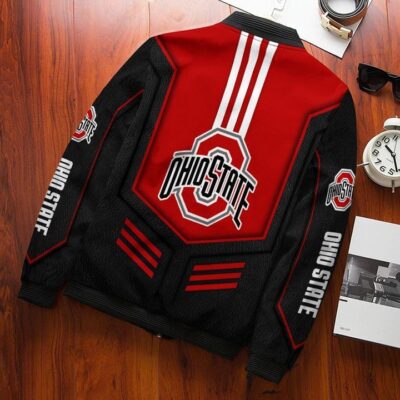 Ohio State Buckeyes Bomber Jacket 193 Sport Hot Trending Hot Choice Design Beautiful BJ01529 1 Ohio State Buckeyes Bomber Jacket
