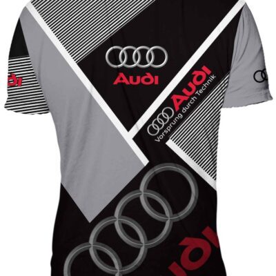 3D Cool Audi T-Shirt TS0128 1 3D Cool Audi T Shirt TS0128 1