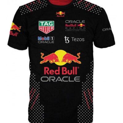 3D Cool Red Bull Oracle F1 T-Shirt TS0126