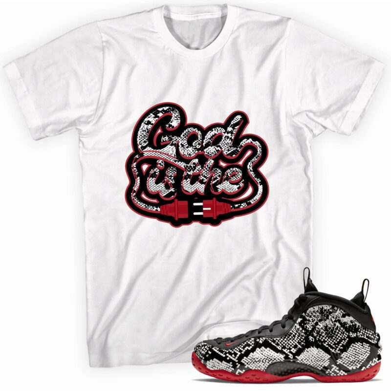 Air Foamposite One Albino Snakeskin T Shirt God Plug Matching Outfits 1