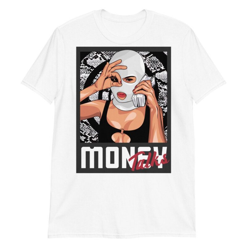 Air Foamposite One Albino Snakeskin T Shirt Money Talks Matching Outfits 2