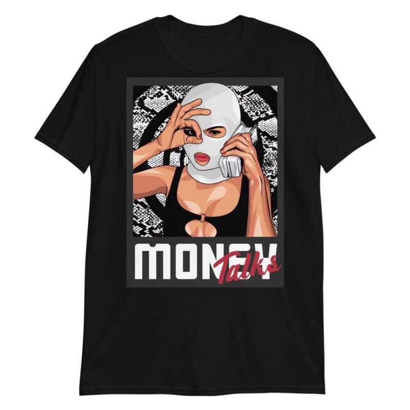 Air Foamposite One Albino Snakeskin T Shirt Money Talks Matching Outfits 3