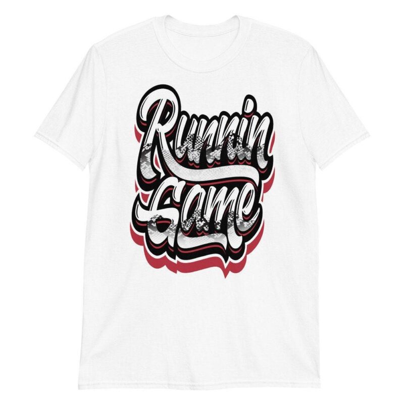 Air Foamposite One Albino Snakeskin T Shirt Runnin Game Matching Outfits 3