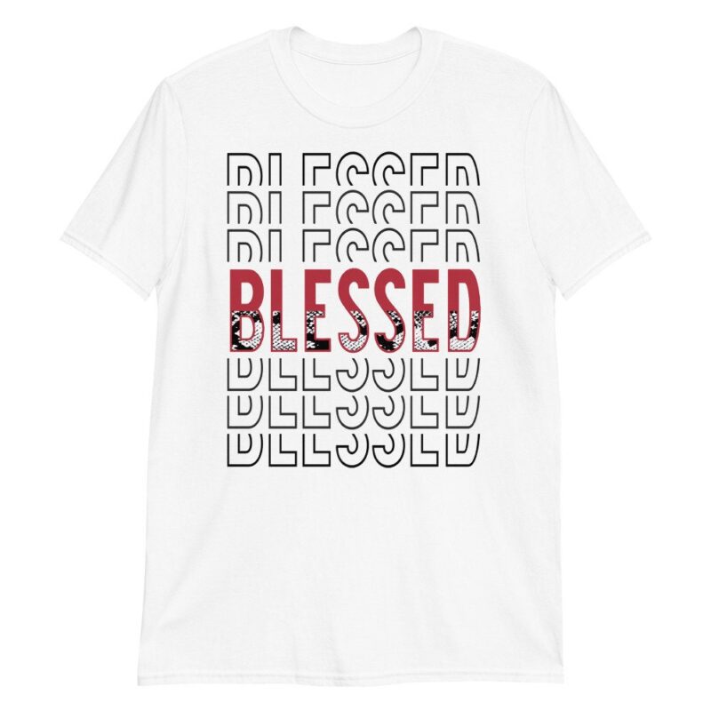 Air Foamposite One Albino Snakeskin T Shirt So Blessed Matching Outfits 2
