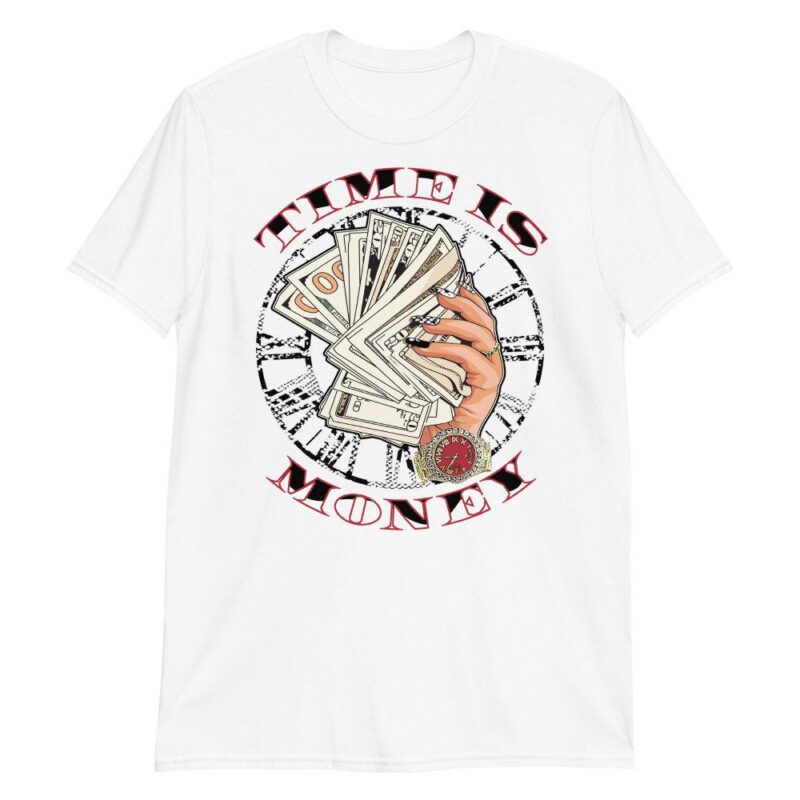 Air Foamposite One Albino Snakeskin T Shirt Time Is Money Matching Outfits 2
