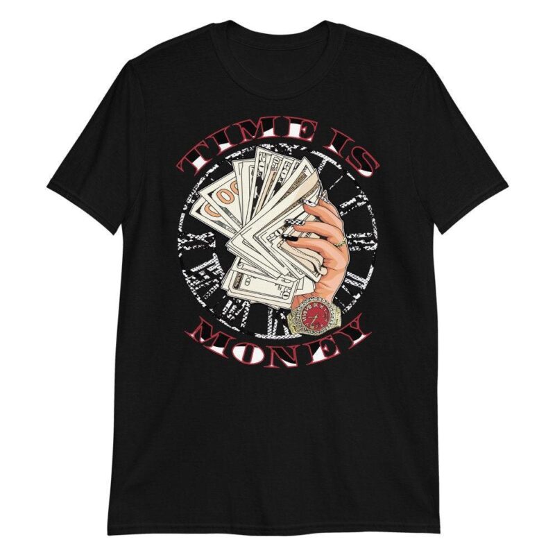 Air Foamposite One Albino Snakeskin T Shirt Time Is Money Matching Outfits 3