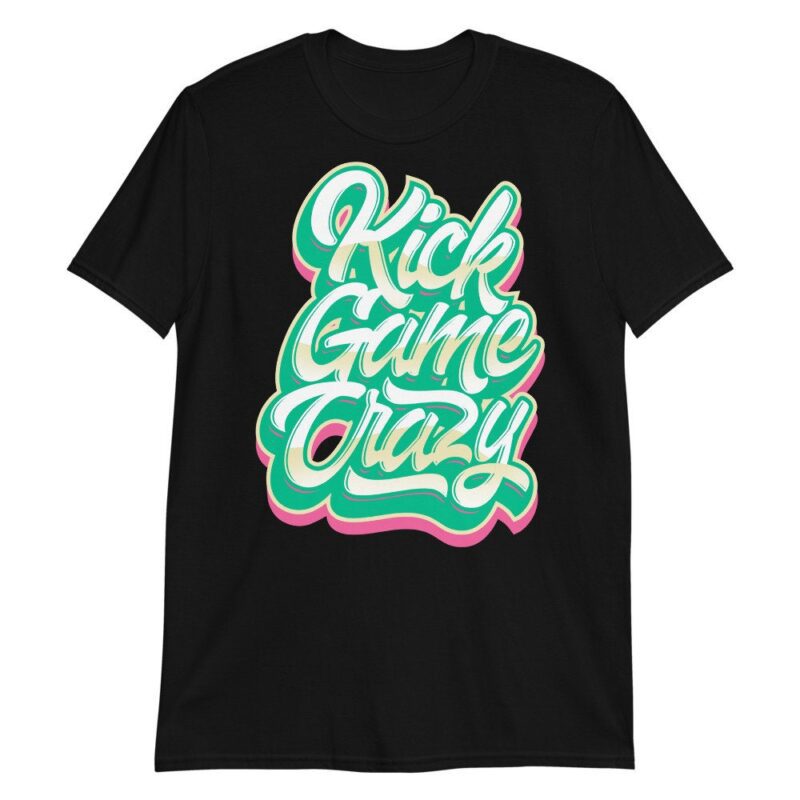 Air Jordan 1 Mid Paint Drip GS T Shirt Kick Game Crazy Matching Outfits 3