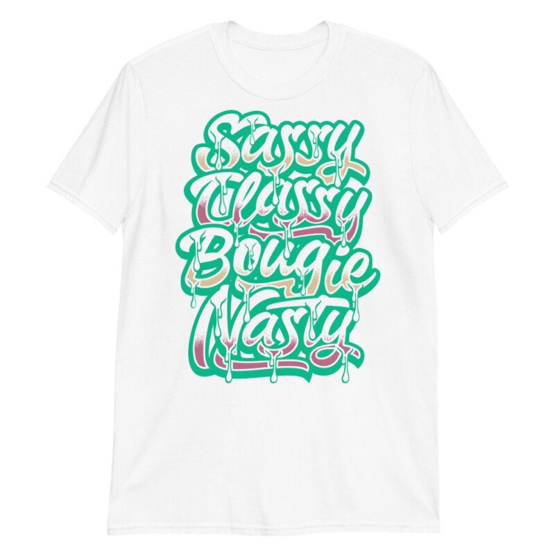 Air Jordan 1 Mid Paint Drip GS T Shirt Sassy Classy Matching Outfits 3