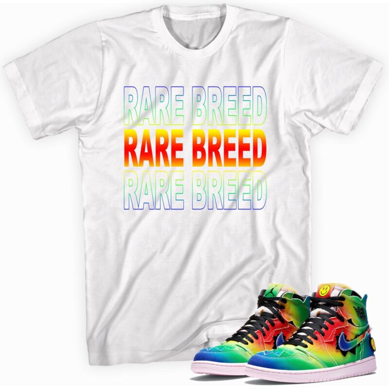 Air Jordan 1 Retro High J. Balvin T-Shirt - Rare Breed Matching Outfits