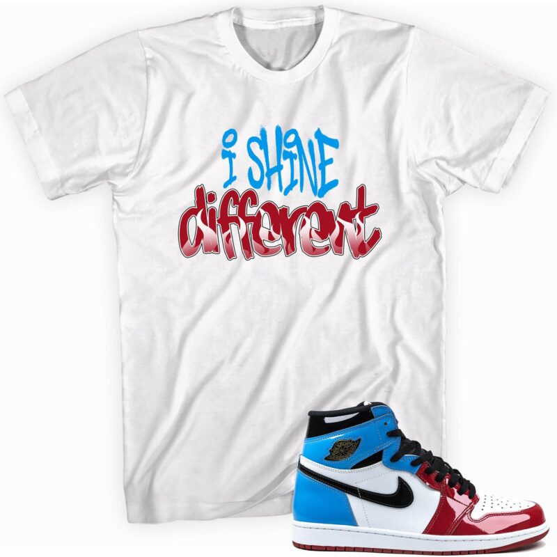 Air Jordan 1 Retro High OG Fearless T Shirt Shine Different Matching Outfits 1