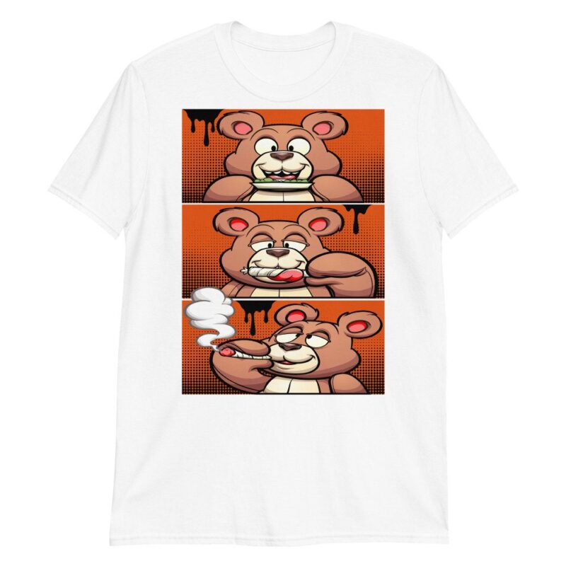 Air Jordan 1 Retro High OG Shattered Backboard T Shirt Roll It Lick It Smoke It Bear Matching Outfits 2