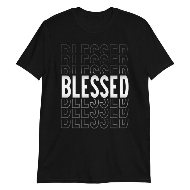 Air Jordan 11 Retro Jubilee Black T Shirt So Blessed Matching Outfits 1