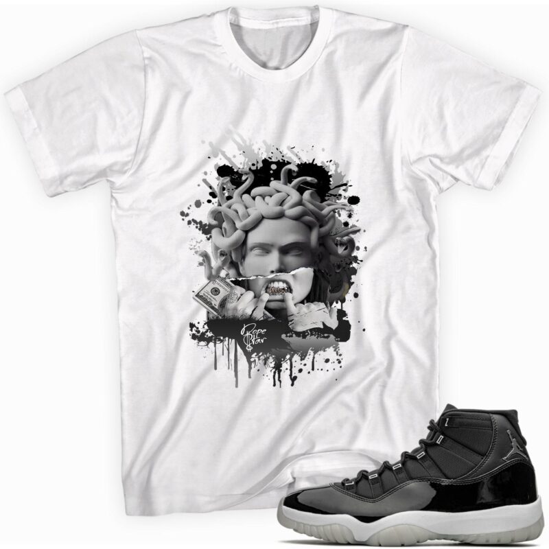 Air Jordan 11 Retro Jubilee T Shirt Medusa Matching Outfits 1