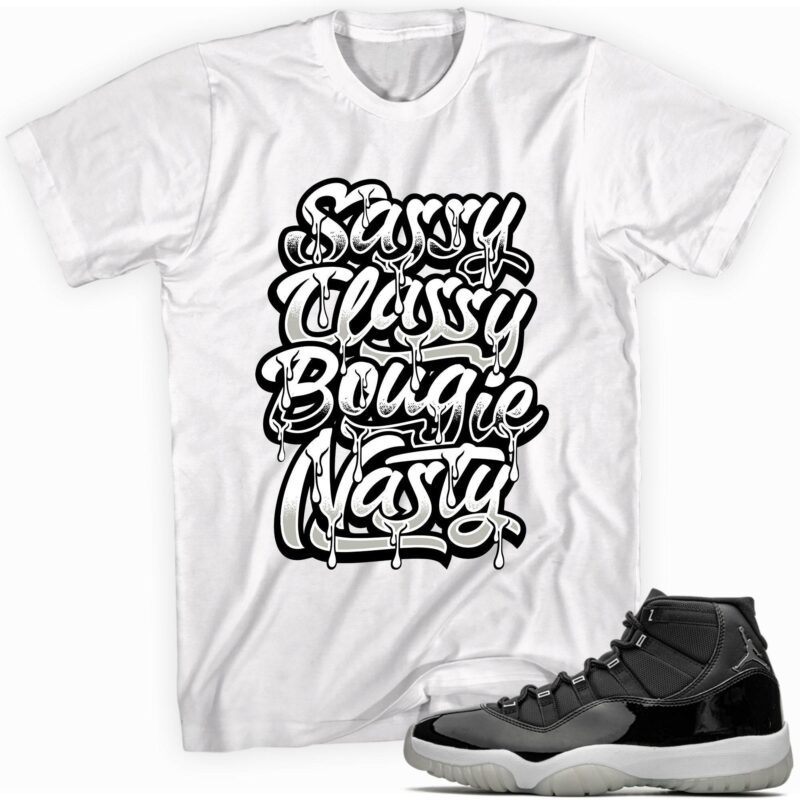 Air Jordan 11 Retro Jubilee T Shirt Sassy Classy Matching Outfits 1