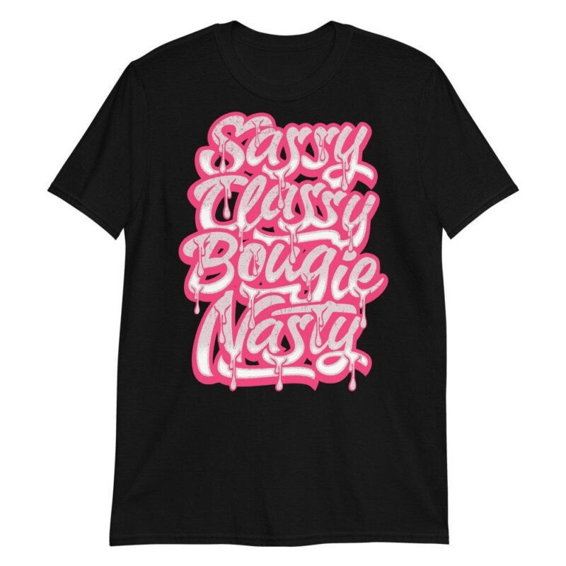 Air Jordan 12 Retro Arctic Punch Hyper Pink T Shirt Sassy Classy 3