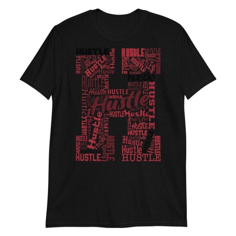 Air Jordan 12 Retro Reverse Flu Game T Shirt H for Hustle Matching Outfits 2